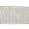 Galvanizado Woven Quadrado Wire Mesh Rolls (Crimped ou não)